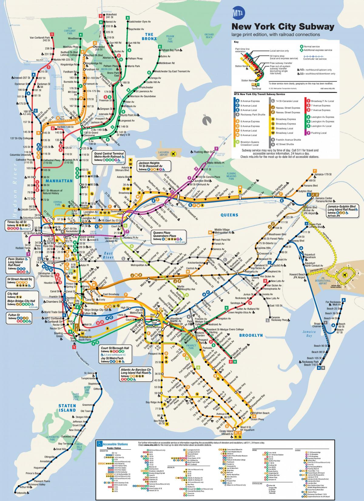 خريطة محطة مترو بروكلين